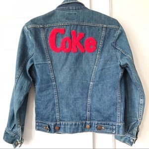 Vintage Wrangler “Coke” Denim Jacket